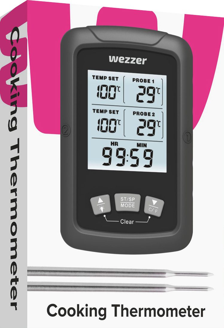 CLZ192 Levenhuk Wezzer Cook MT60 Pişirme Termometresi (4172)