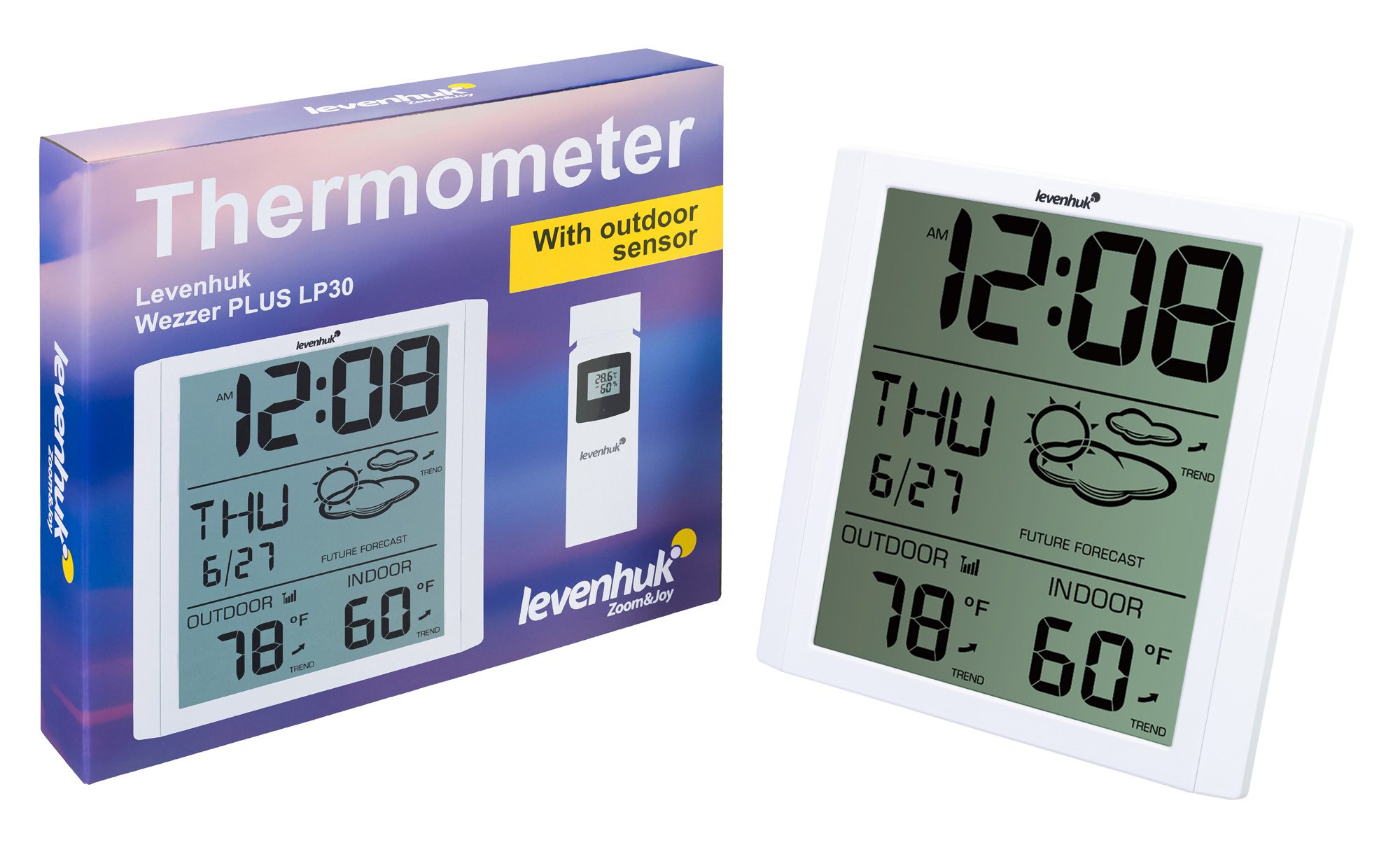 CLZ192 Levenhuk Wezzer PLUS LP30 Termometre (4172)