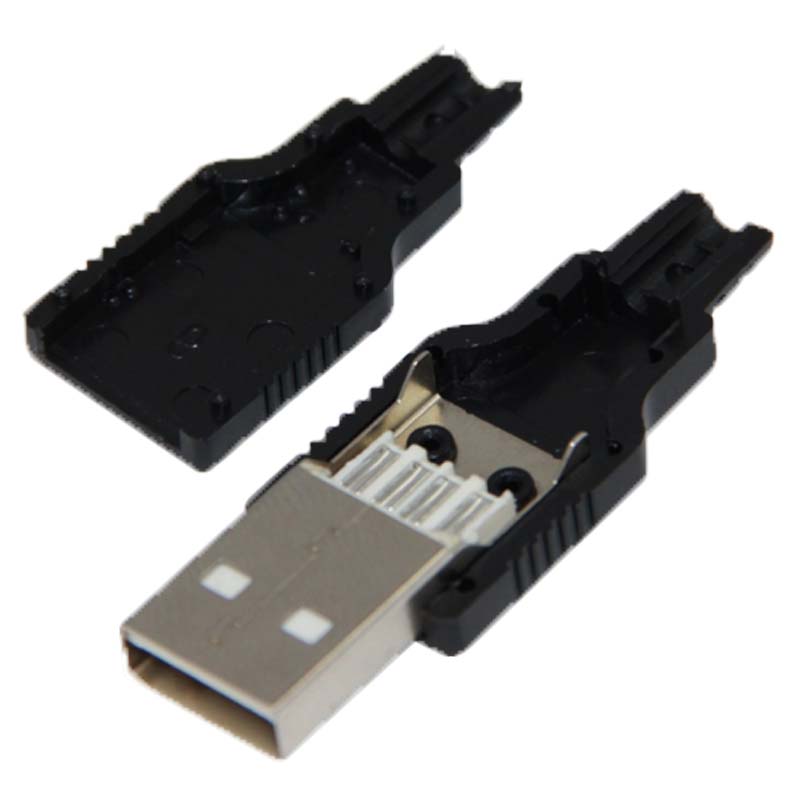 CLZ192 USB A ERKEK SOKET LEHİMLENEBİLİR MODEL (IC-264A) (4172)