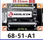 CLZ192 LCD PANEL FLEXİ REPAİR KART QK-68 PIN TO 51 PIN 4K A1 (4172)