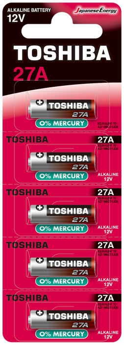 CLZ192 Toshiba 27A Bp Alkalin Pil 5&#39;li (4172)