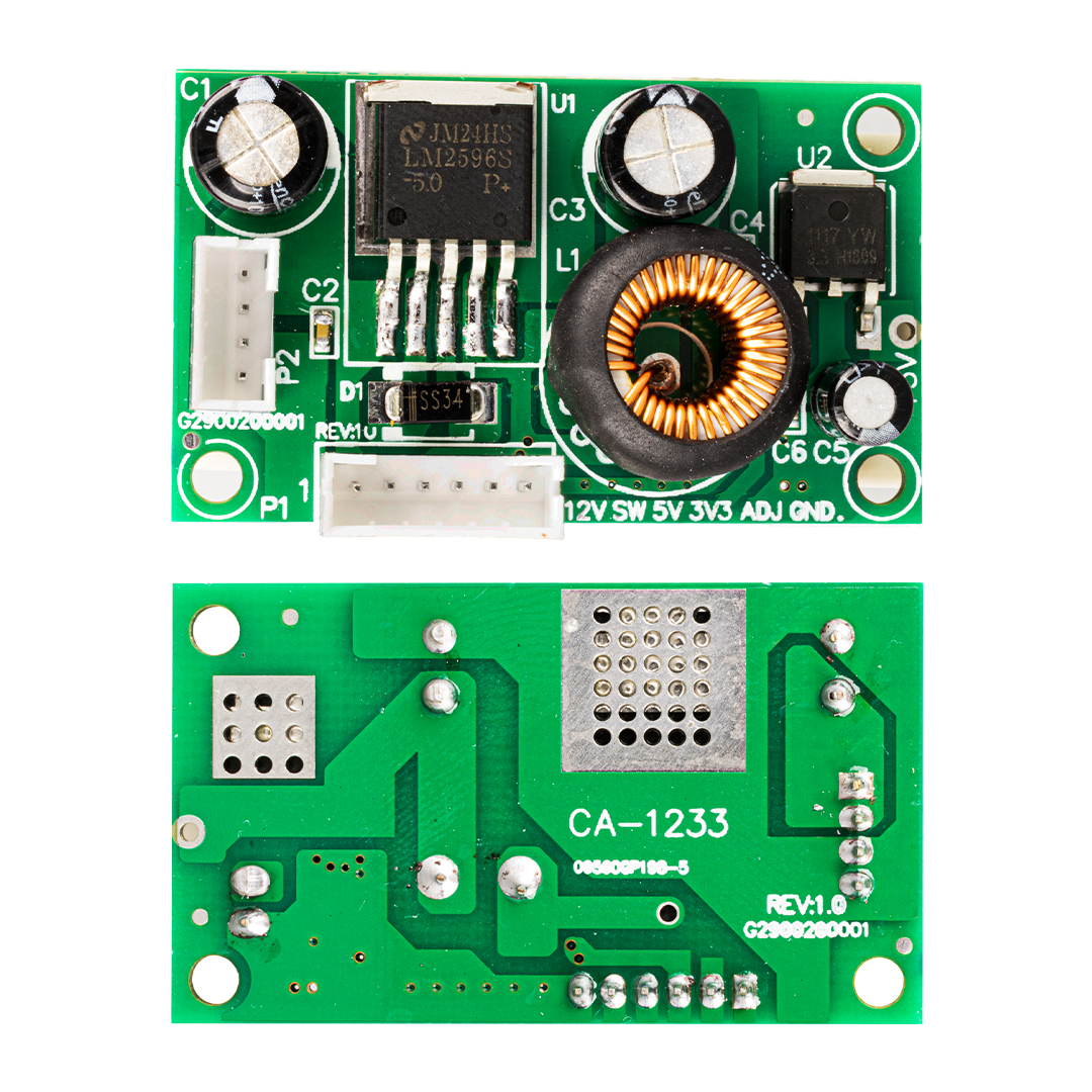 CLZ192 LCD LED POWER SUPPLY MODÜL CA-1233 12V TO 5V TO 3.3V 3A (4172)