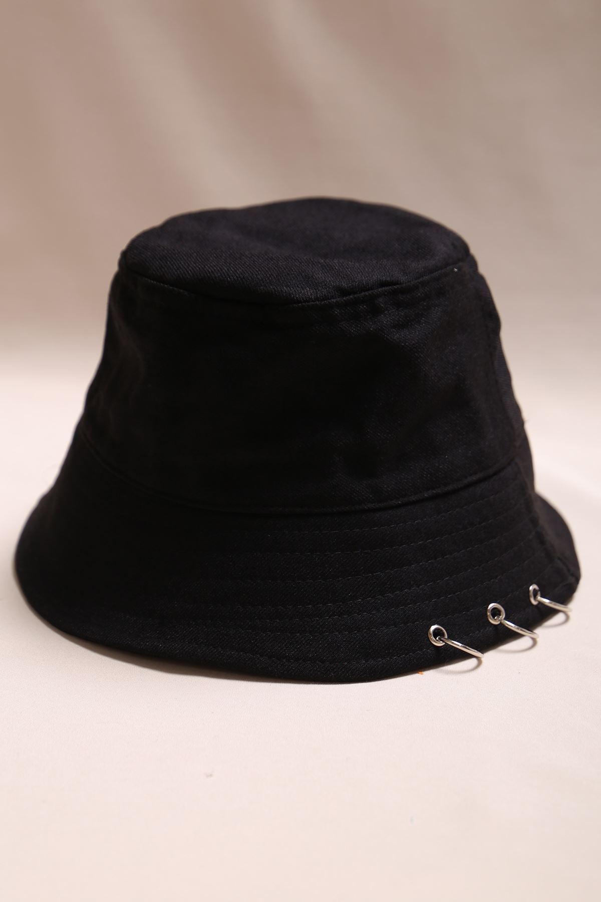 CLZ275 Balıkçı Bucket Şapka Siyah