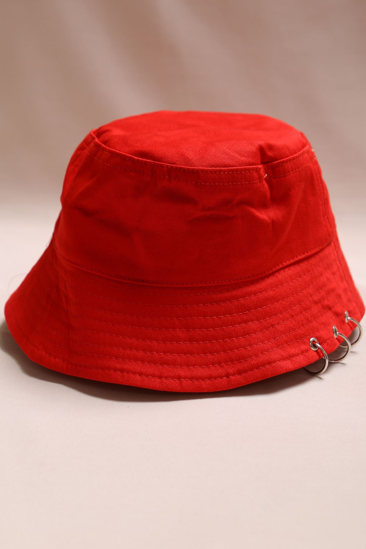 CLZ275 Balıkçı Bucket Şapka Kırmızı