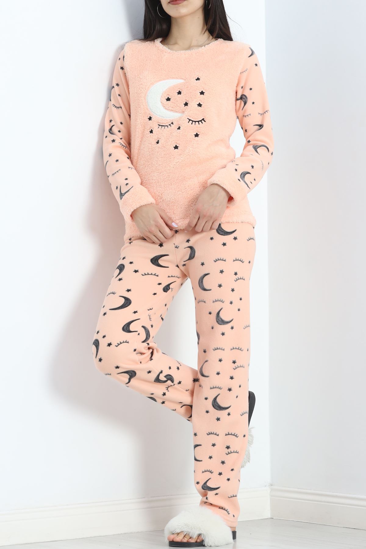 Polar Pijama Takımı Somon