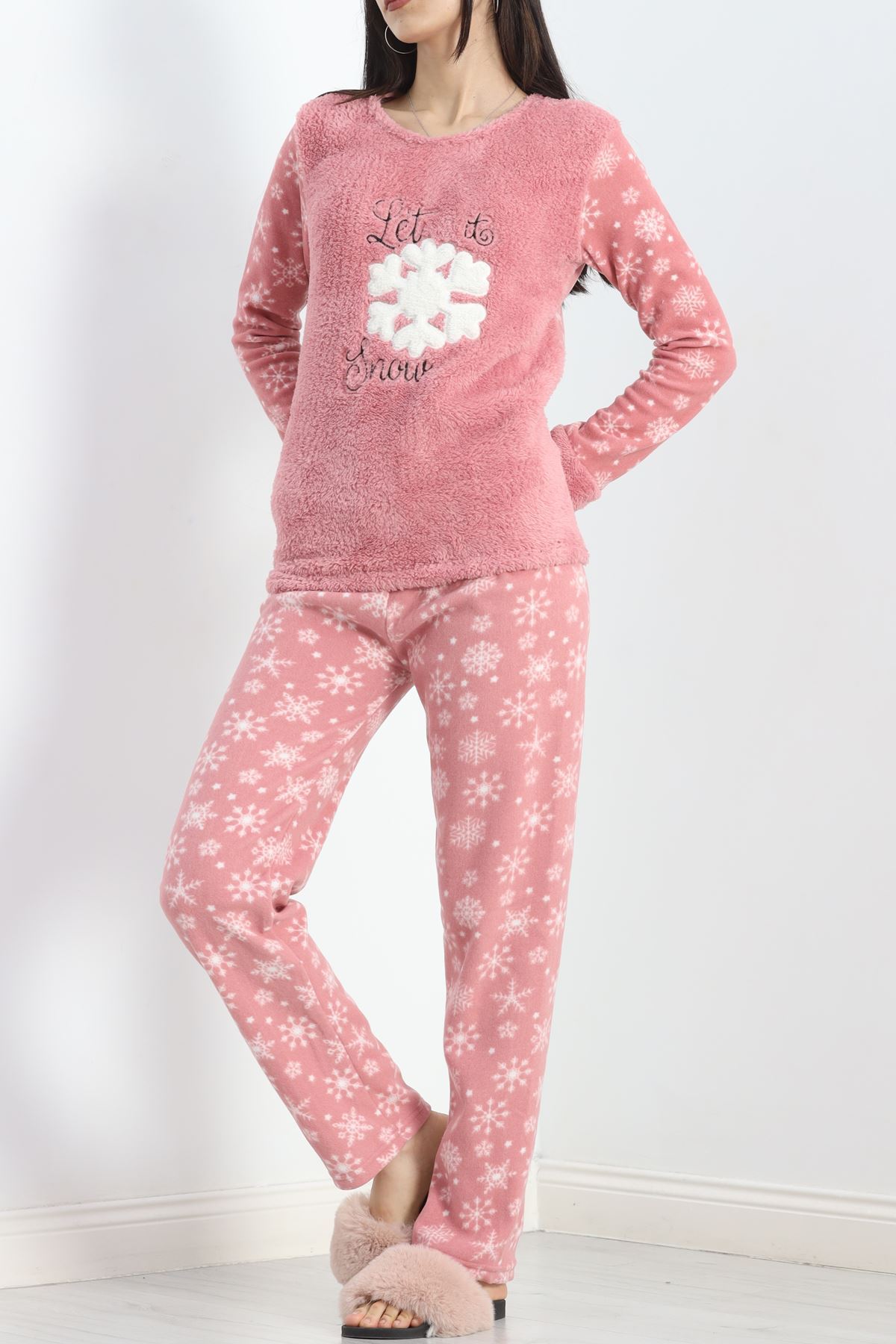 Polar Pijama Takımı Pembe1