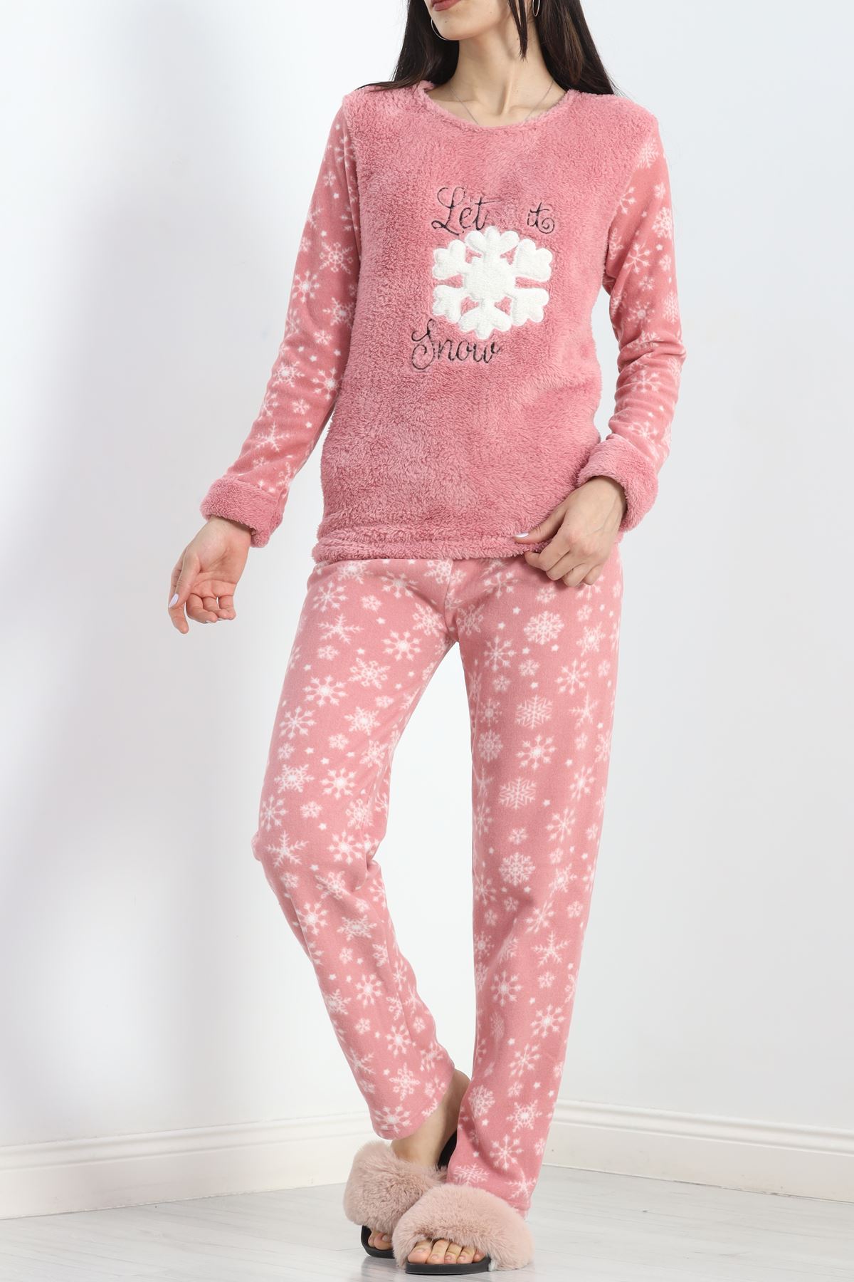 Polar Pijama Takımı Pembe1