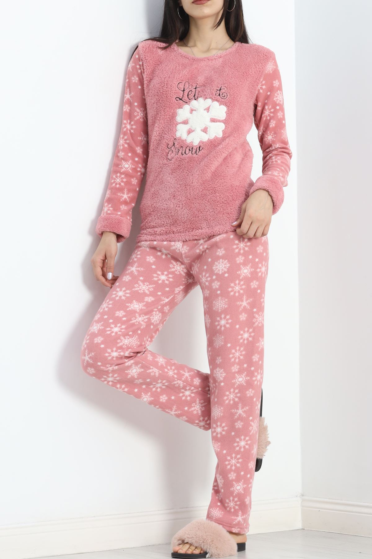 Polar Pijama Takımı Pembe1