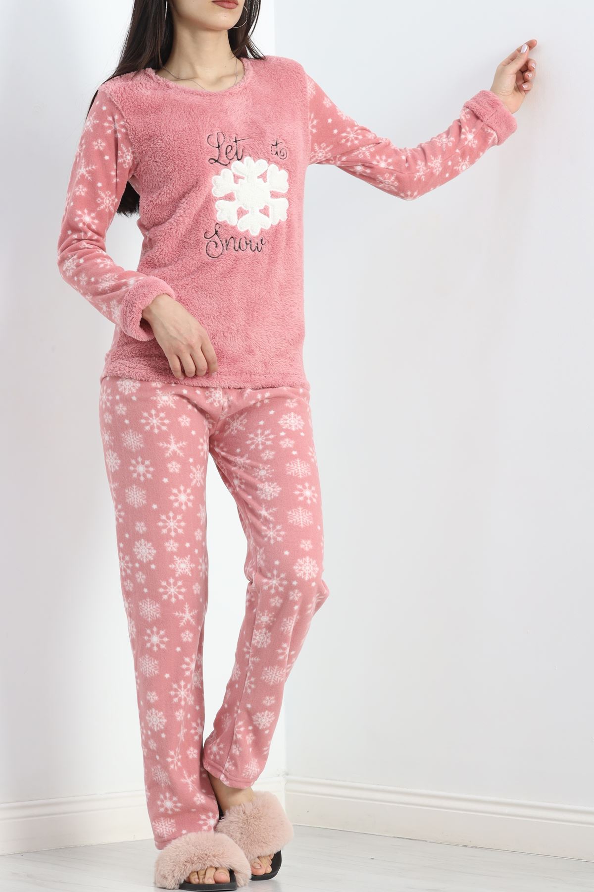 Polar Pijama Takımı Pembe1