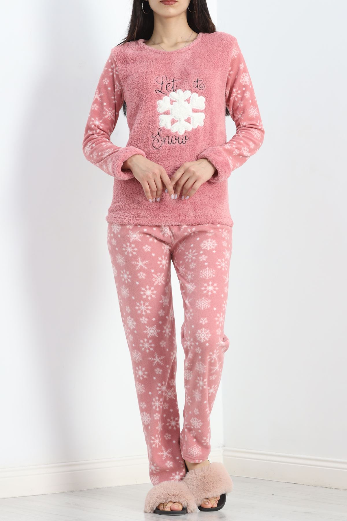 Polar Pijama Takımı Pembe1