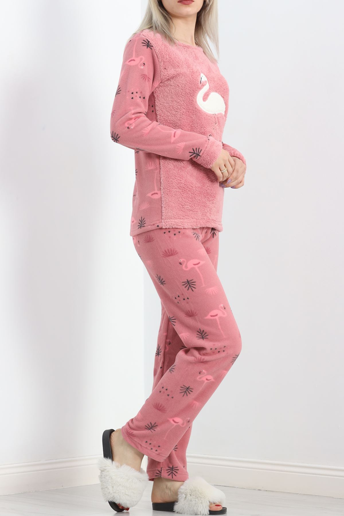 Polar Pijama Takımı Pembe2