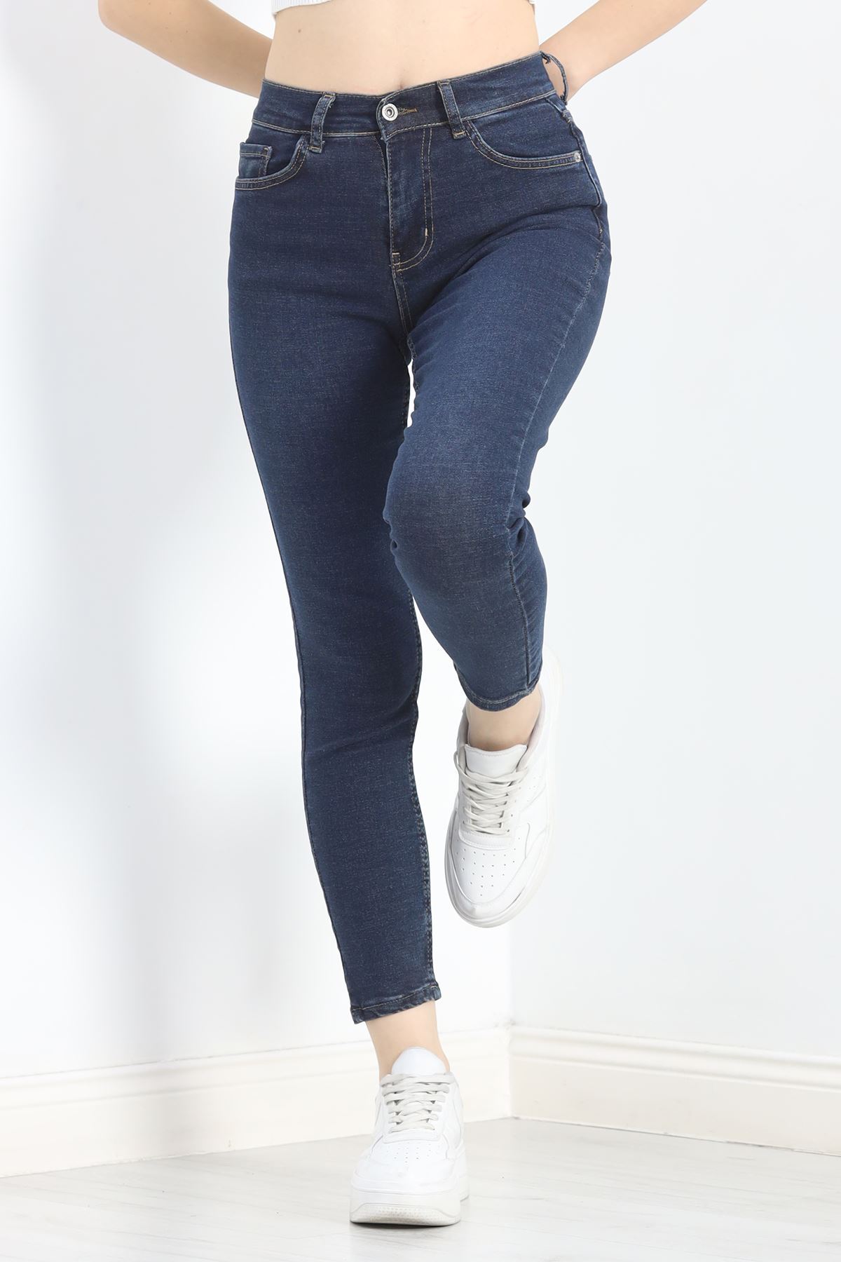 Mom Boyfriend Jeans Tintkahve