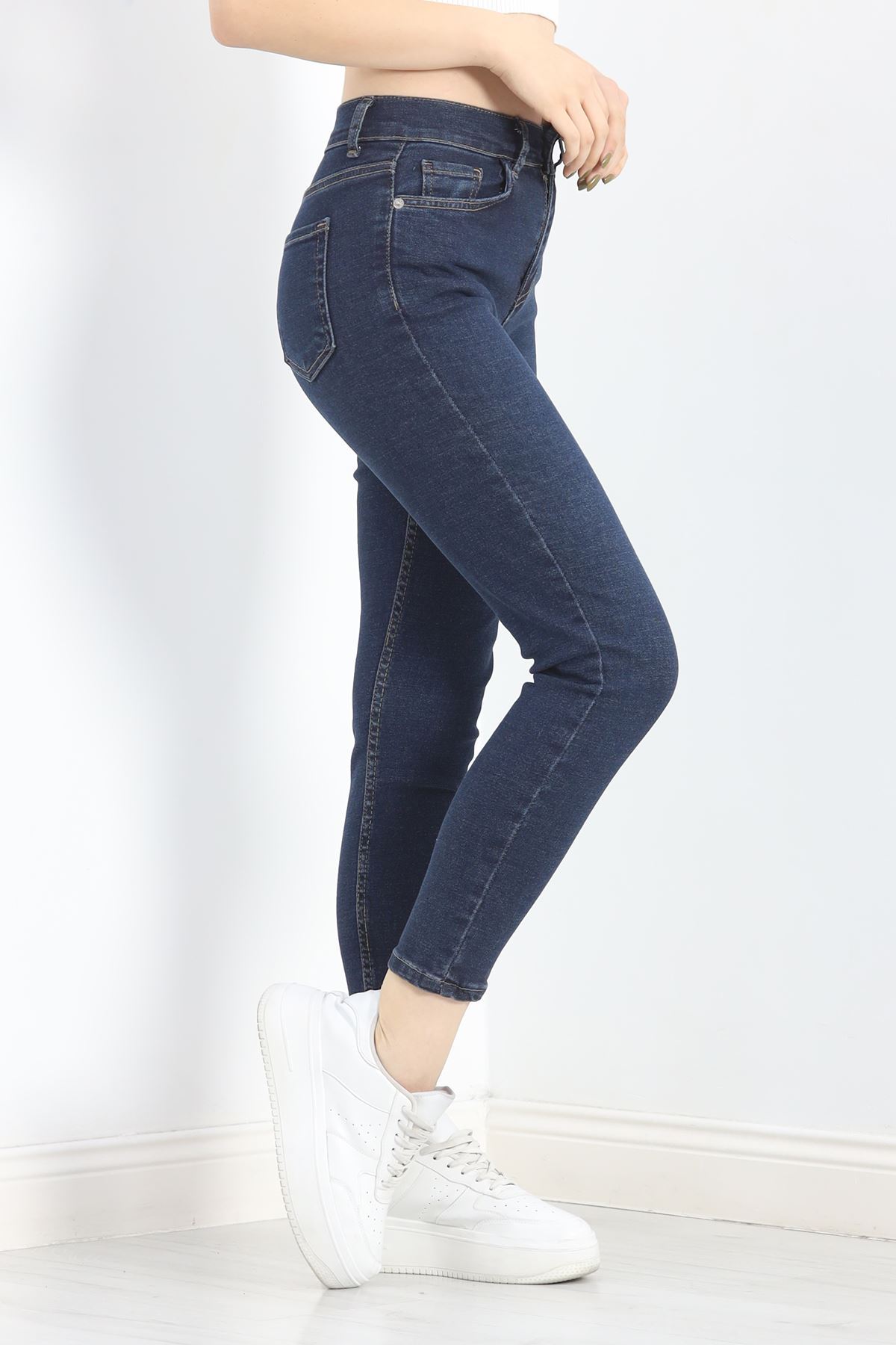 Mom Boyfriend Jeans Tintkahve