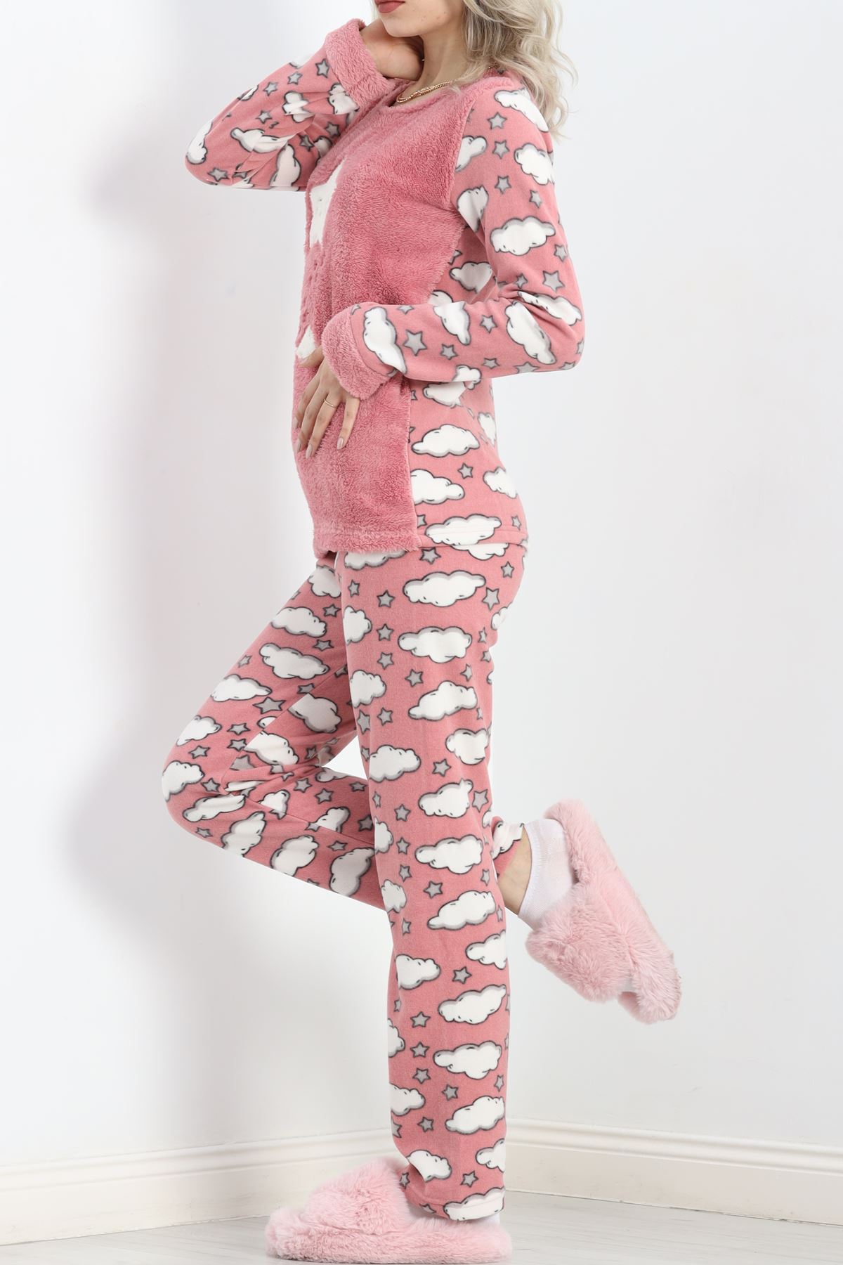 Polar Pijama Takımı Pembe