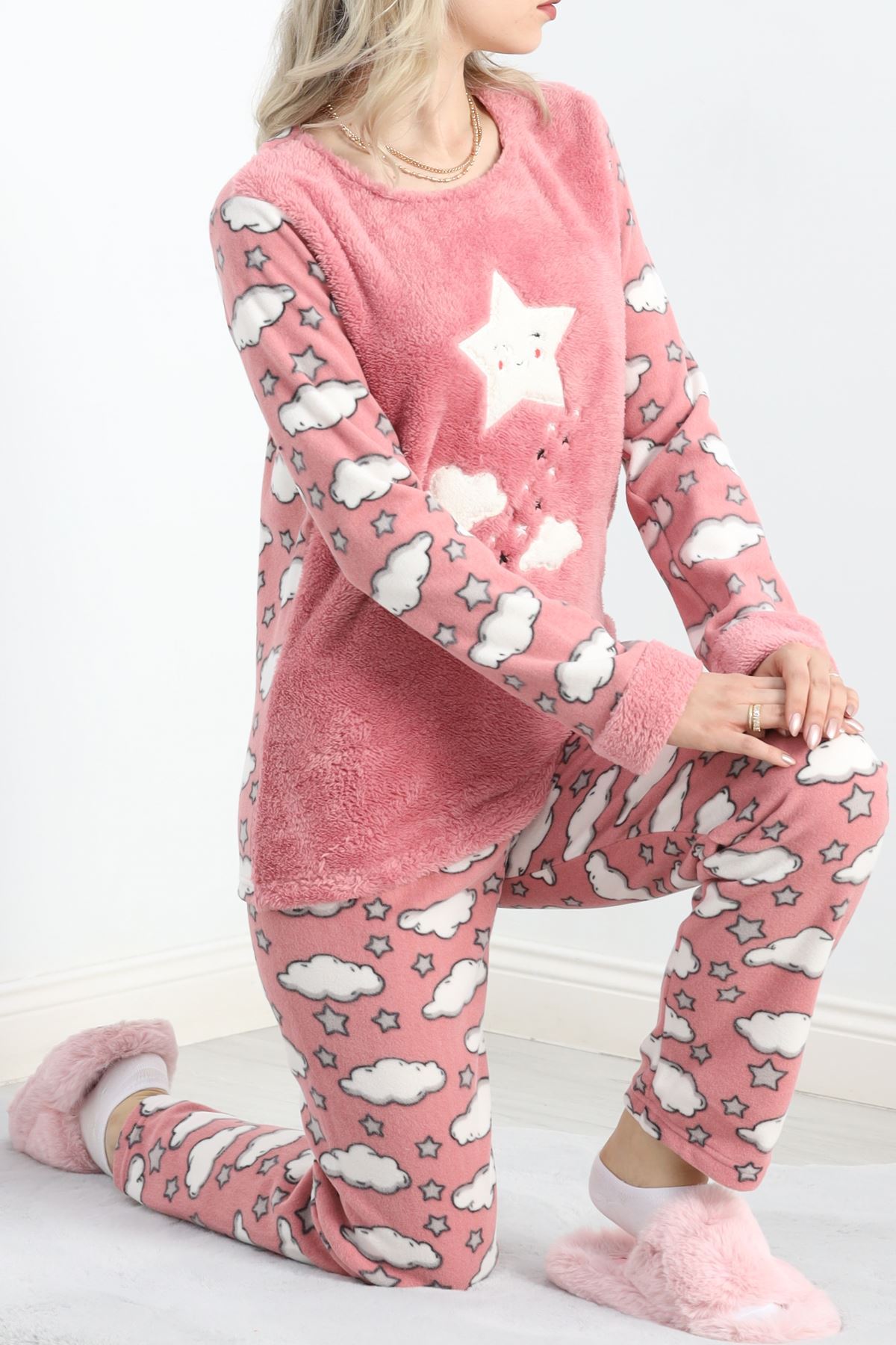 Polar Pijama Takımı Pembe