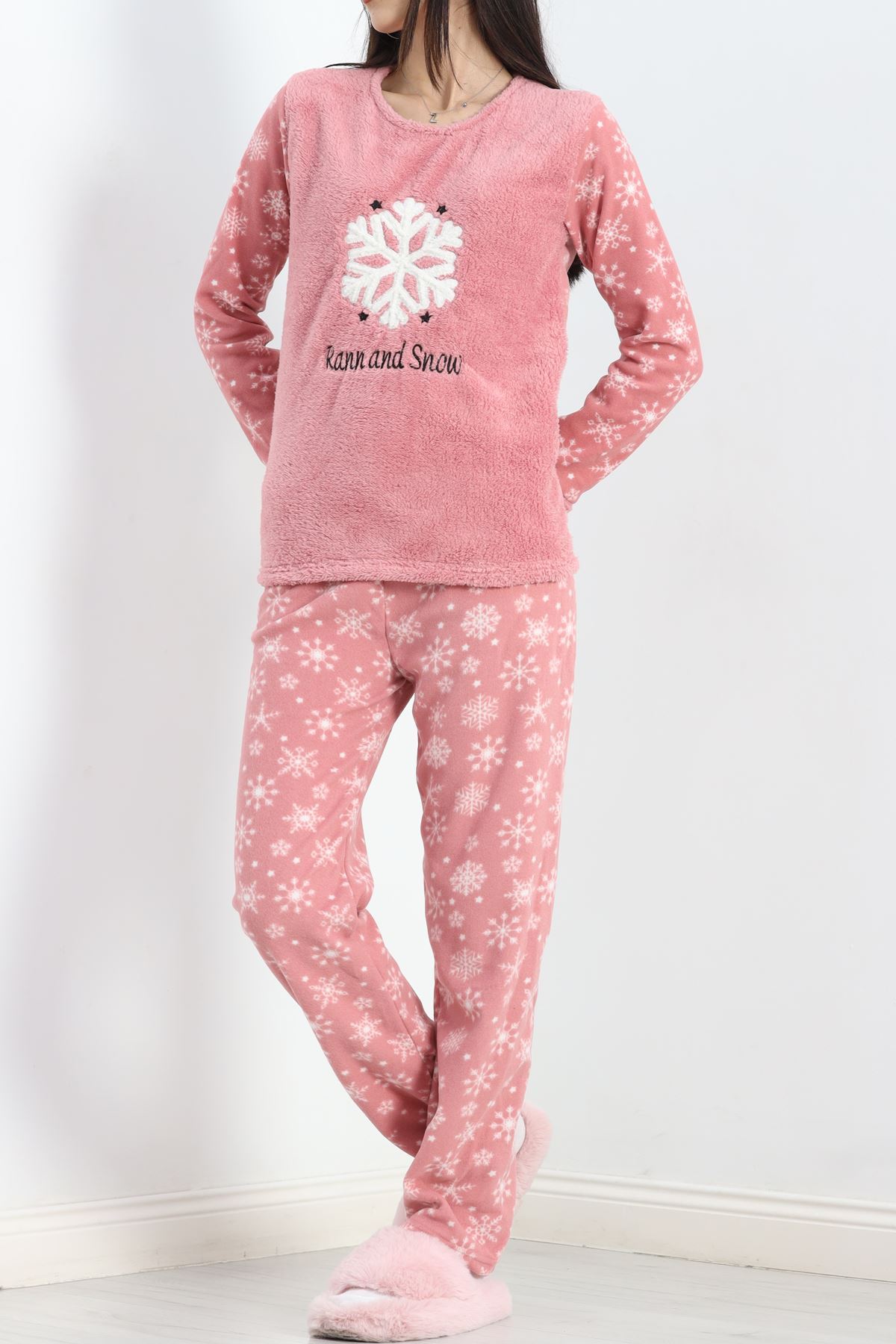 Polar Pijama Takımı Pembe3