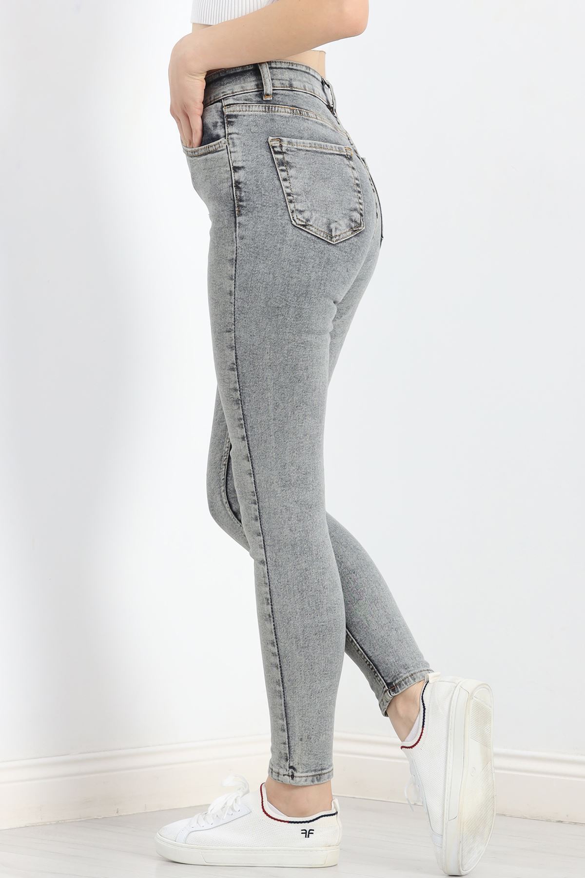 Mom Boyfriend Jeans Füme