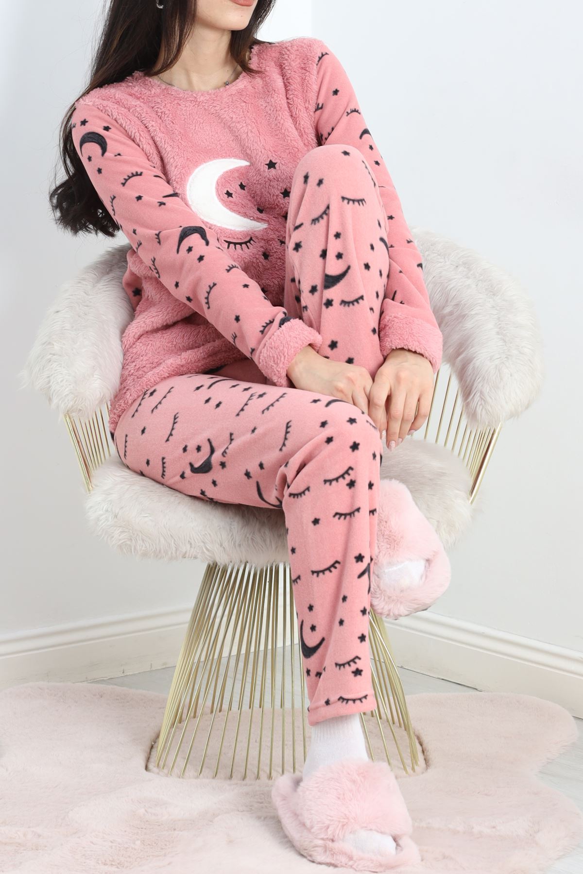 Polar Pijama Takımı Pembe4