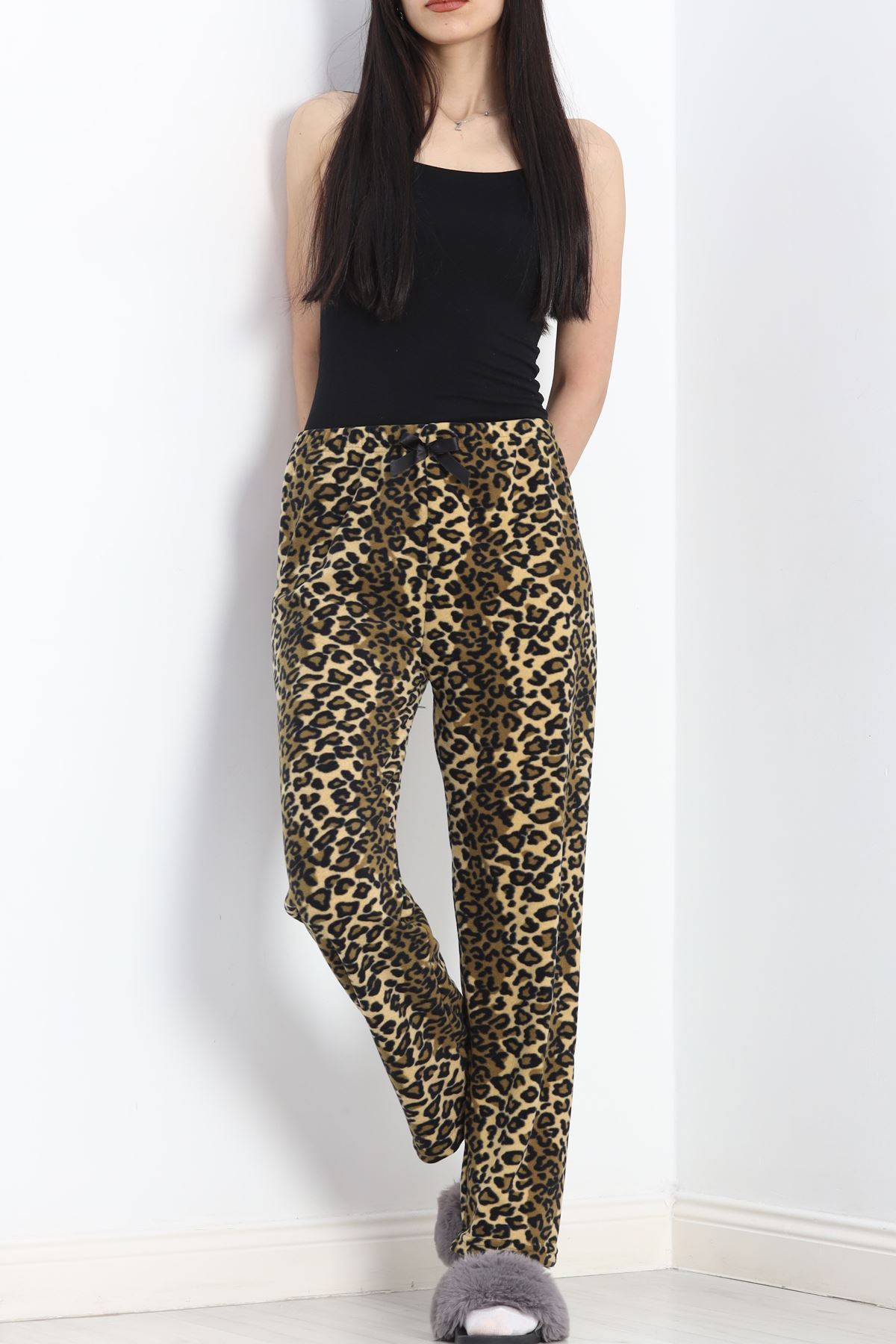 Polar Pijama Altı Leopar