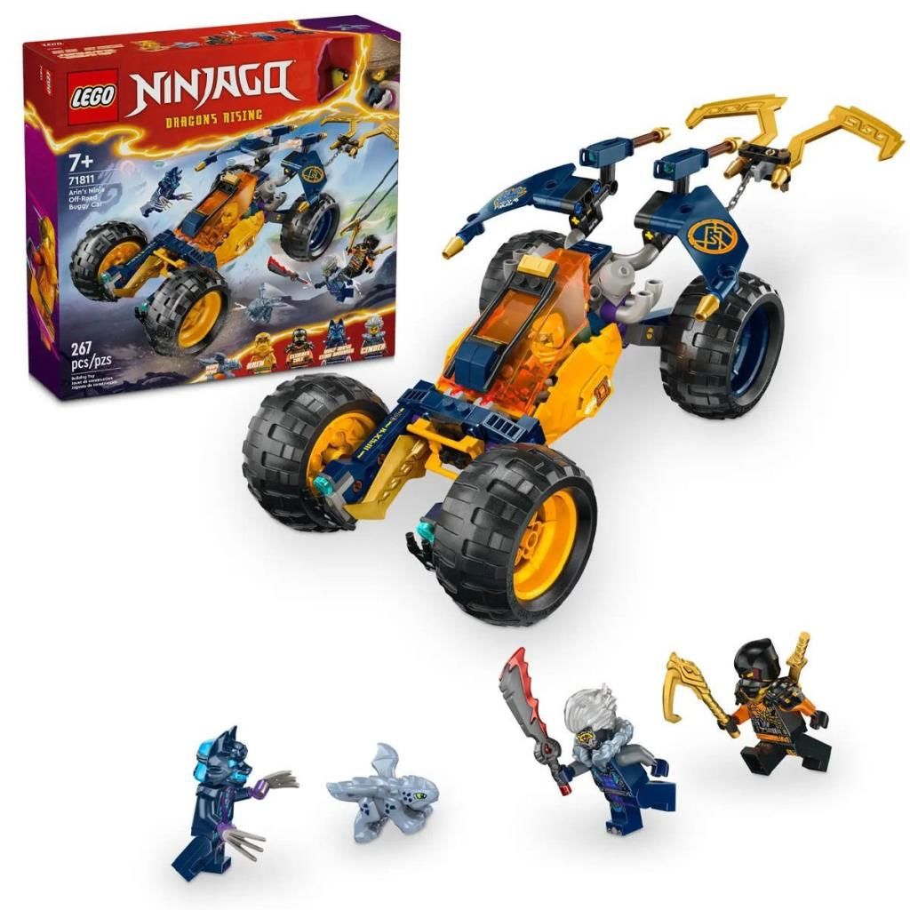 CLZ193 71811 Lego Ninjago Ari Ninja Arazi Buggy Arabası 267 parça +7 yaş