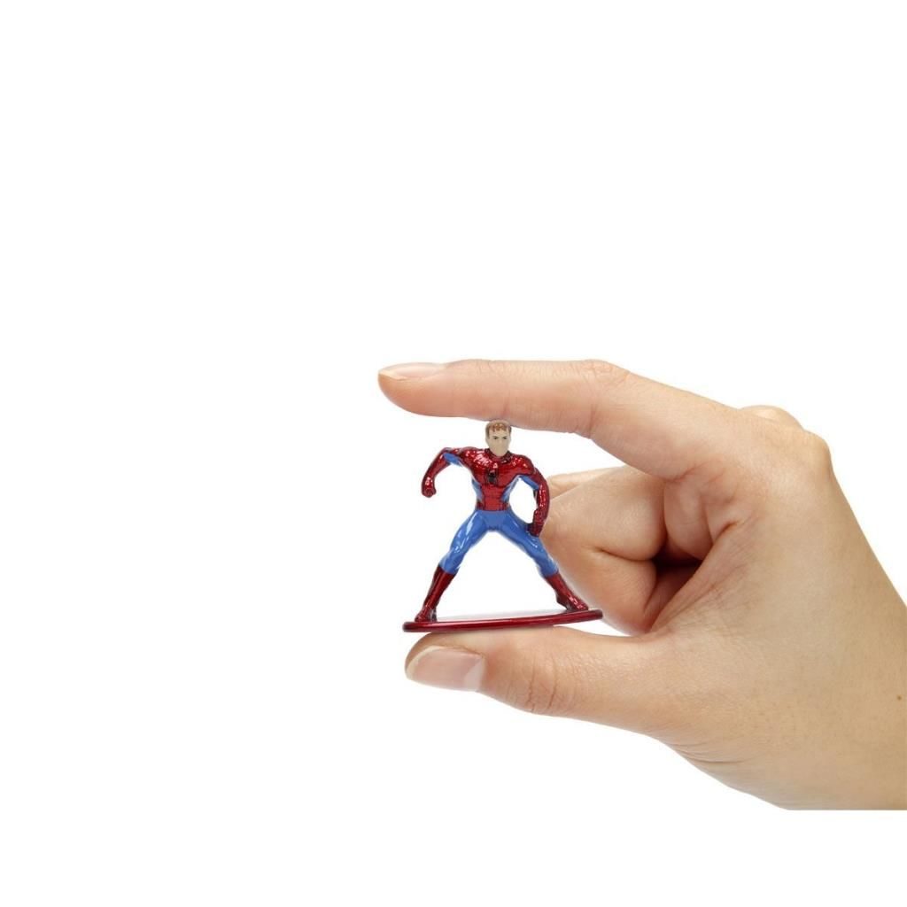CLZ193 253225028 Jada Nano Metalfigs Spider-Man Die-Cast Koleksiyon Paketi