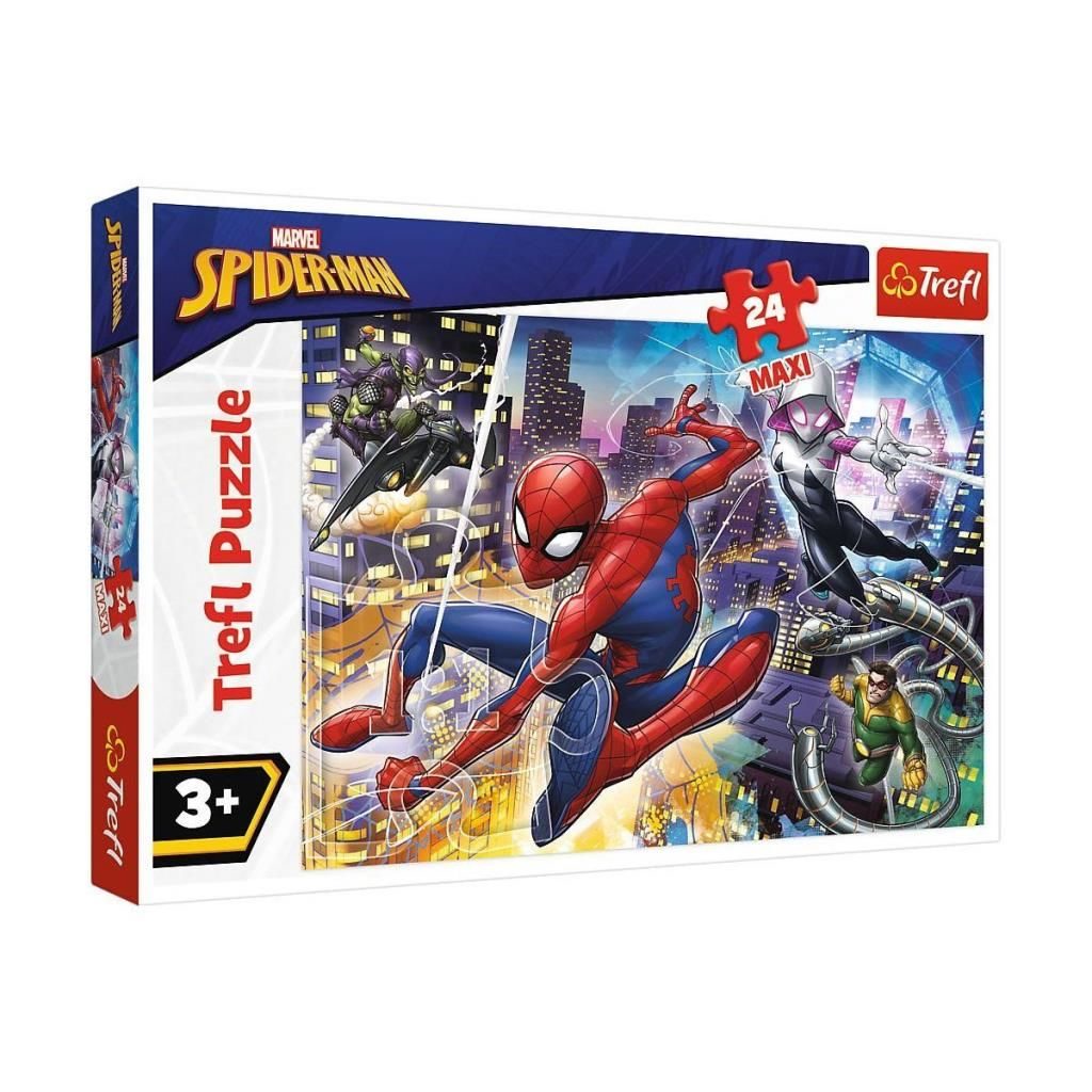 CLZ193 PUZZLE-14289 Spiderman 24 Parça Maxi Çocuk Puzzle