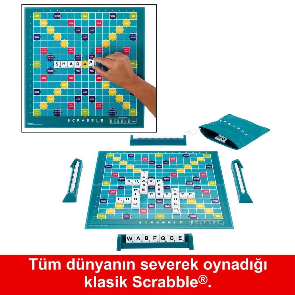 CLZ193 HXV98 Scrabble Orijinal İkisi Bir Arada Türkçe