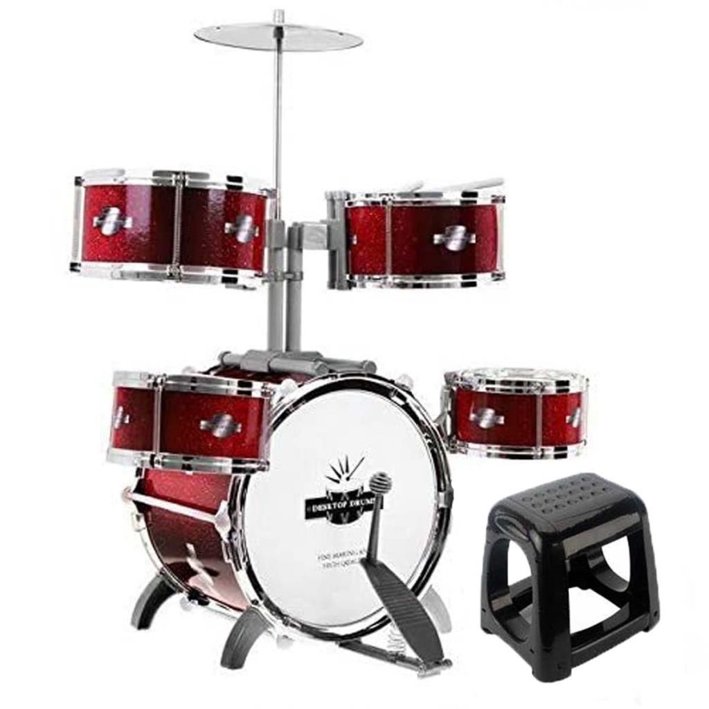 CLZ193  Jazz Drums Tabureli Bateri Seti 9008E-1