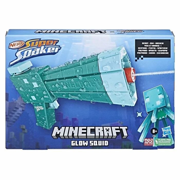 CLZ193  Super Soaker Minecraft Glow Squid F7600