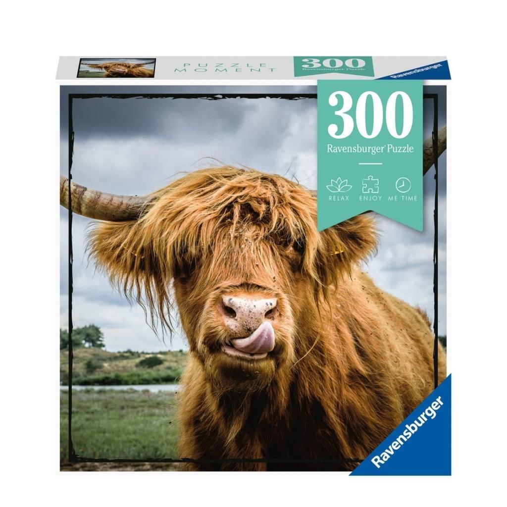 CLZ193 132737 , Highland Cattle - 300 Parça Puzzle