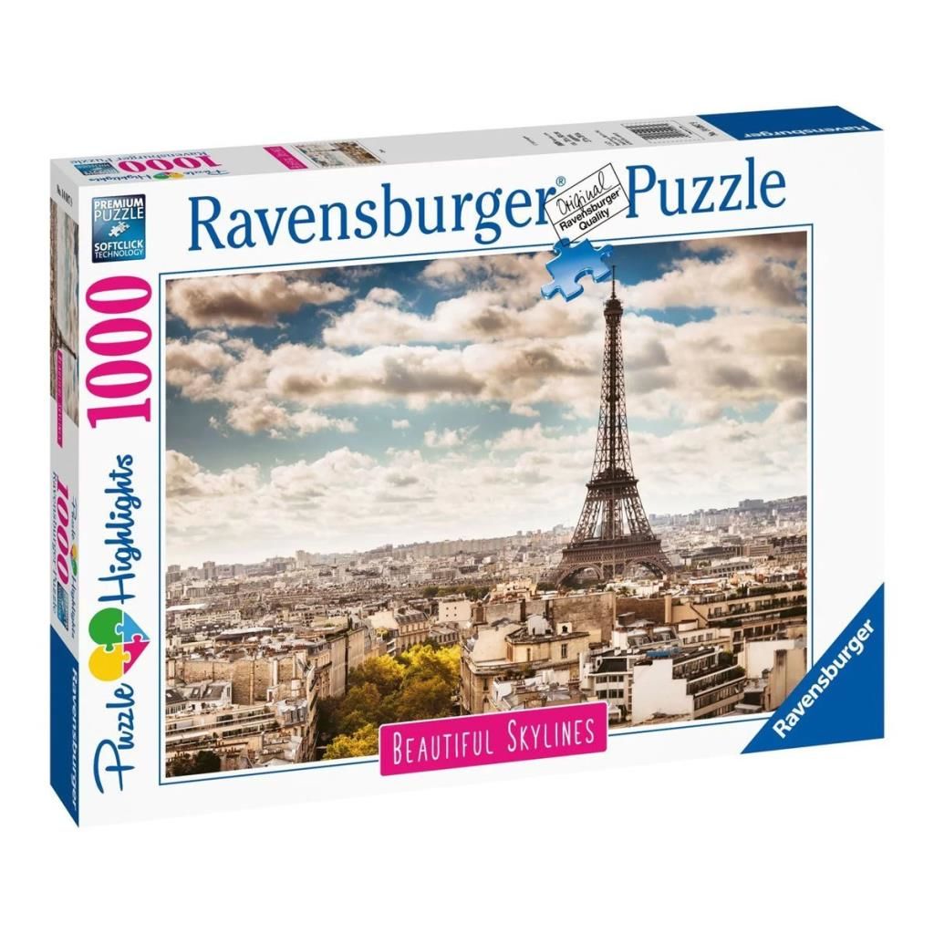 CLZ193 140879 , Paris 1000 Parça Puzzle