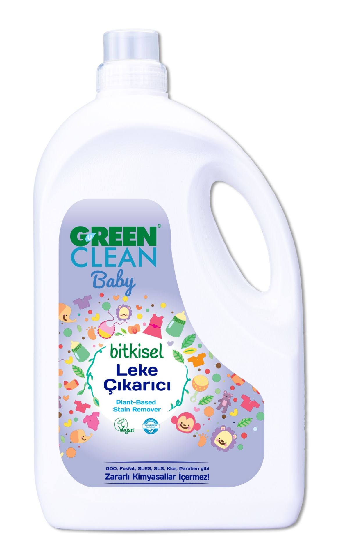 CLZ193 Green Clean  Bitkisel Leke Çıkarıcı 2750ml