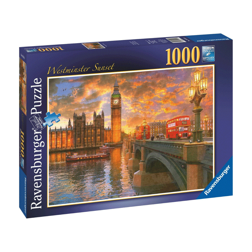 CLZ193 195916  Londra 1000 Parça Puzzle