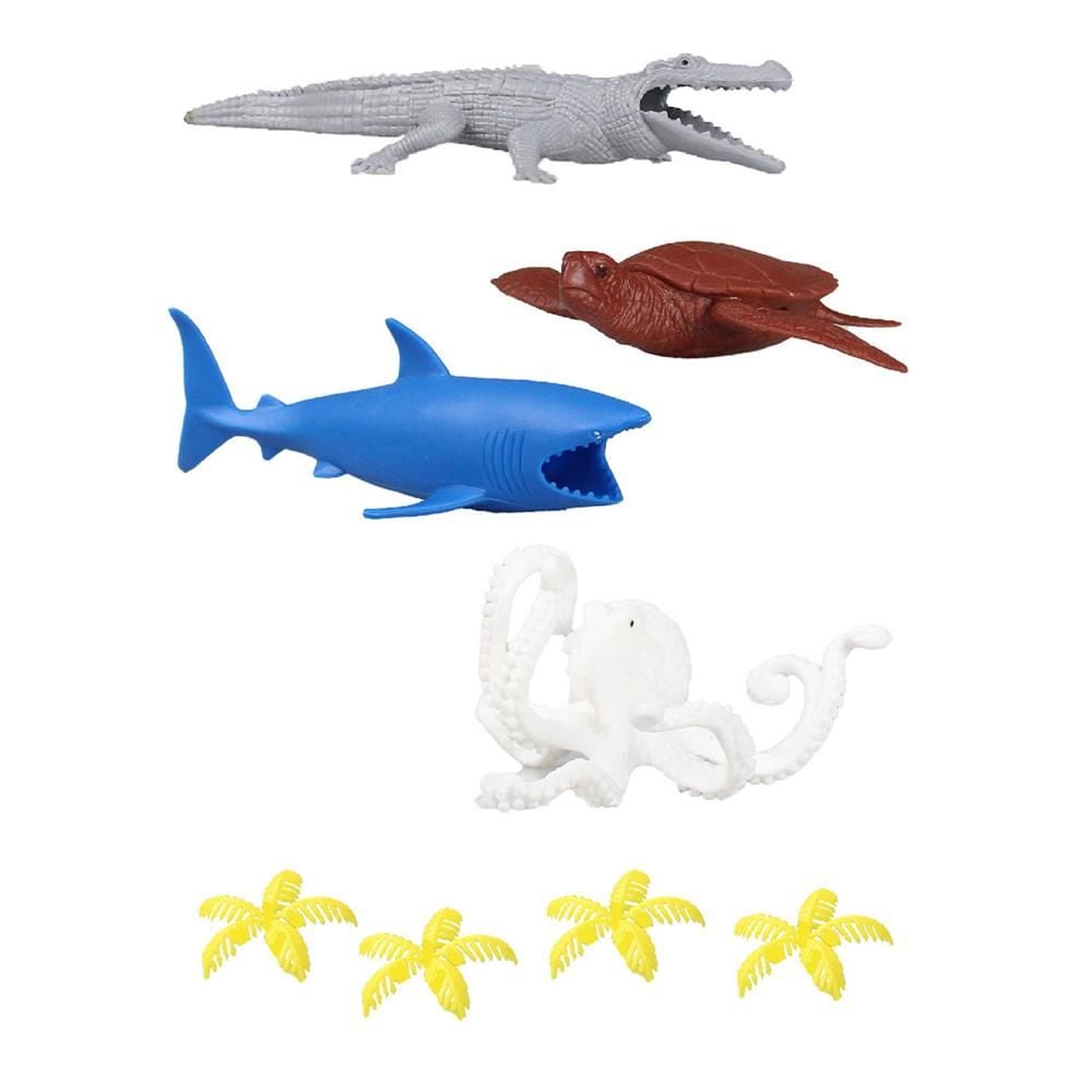 CLZ193 720 Toy Play 6 Parça Deniz Canlıları Figür Seti 10-20 cm