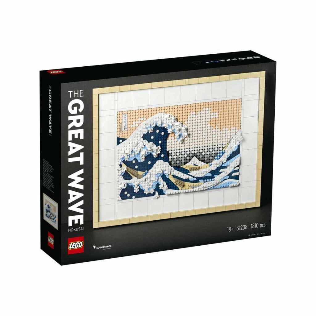 CLZ193 31208 Lego Hokusai – Büyük Dalga 1810 parça +18 yaş