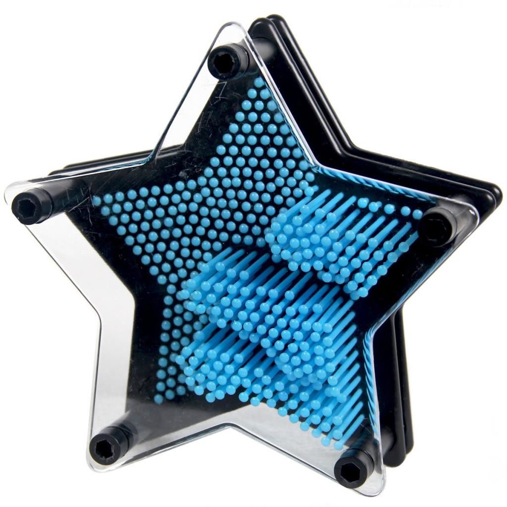 CLZ193 Nessiworld Pinart 3D Yıldız Çivili Tablo 13,5 cm