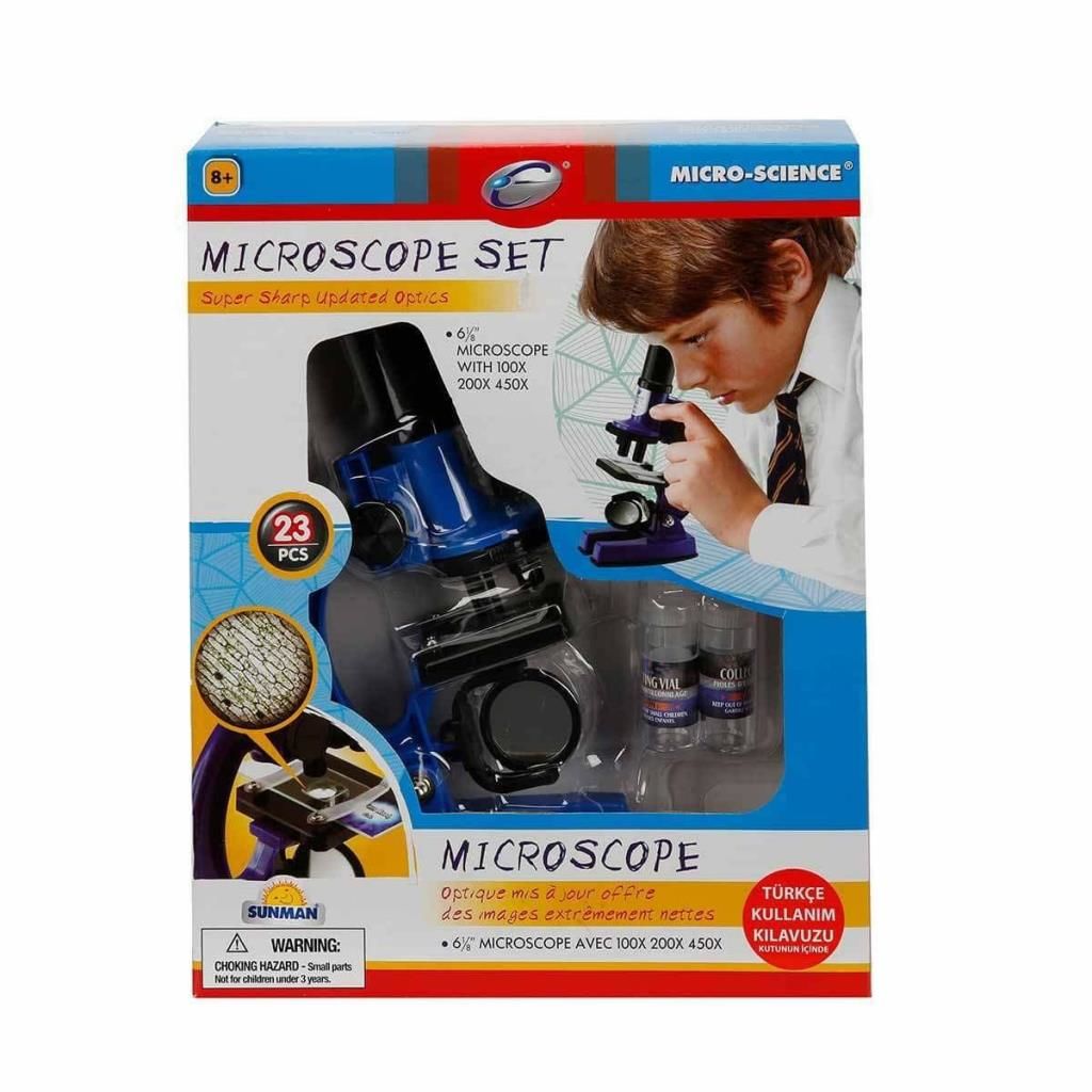 CLZ193 02135 Mini Mikroskop Seti -Sunman