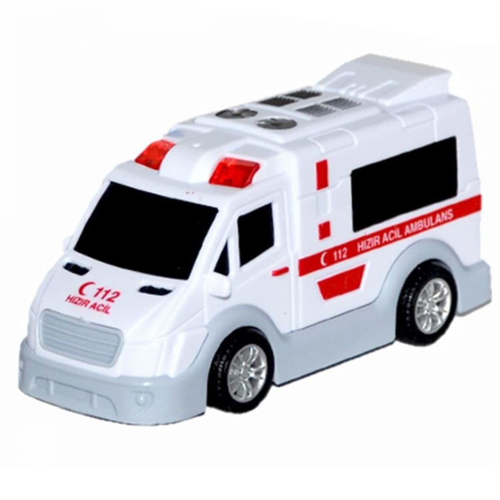 CLZ193 Nessiworld Şehrin Kırılmazları Sürtmeli Ambulans