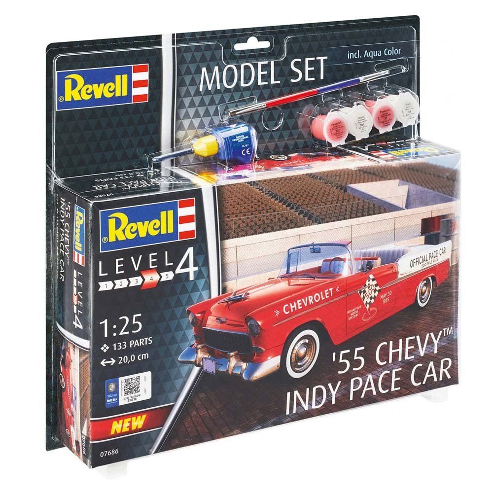 CLZ193 Nessiworld  1:25 55 Chevy Indy Pace Car Model Seti 67686