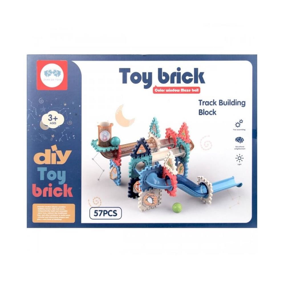 CLZ193 3253 Toy Brick 3D Yapı ve Tasarım Blokları 57 Parça -Sunman