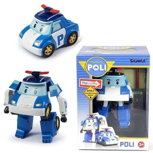 CLZ193 POLI/83171 Robocar Polis Transformers Robot Polis FigürS