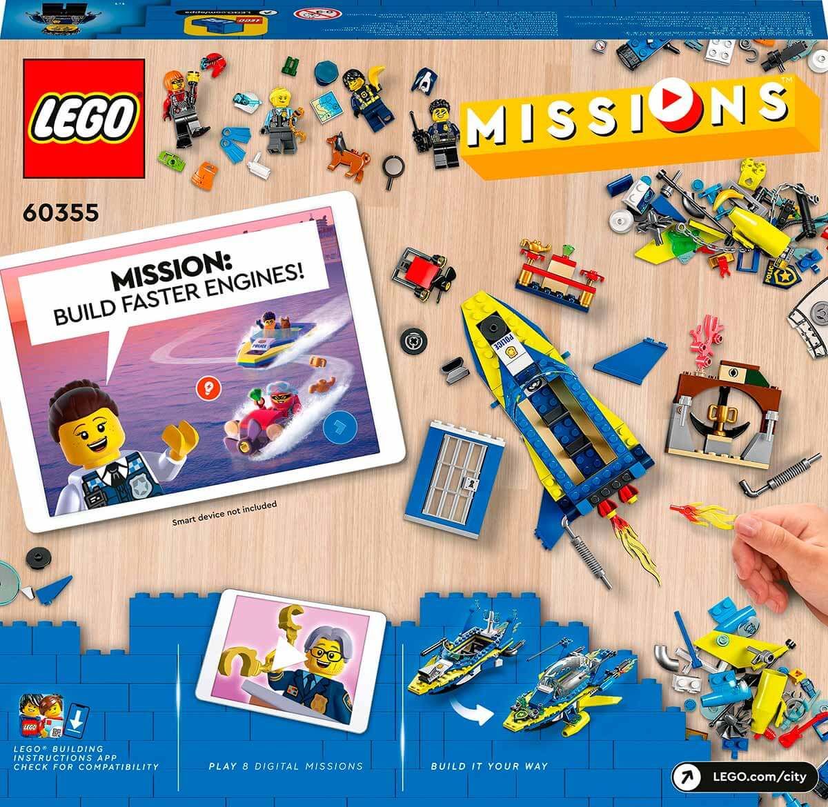CLZ193 Lego  Su Polisi Dedektif Görevleri 60355
