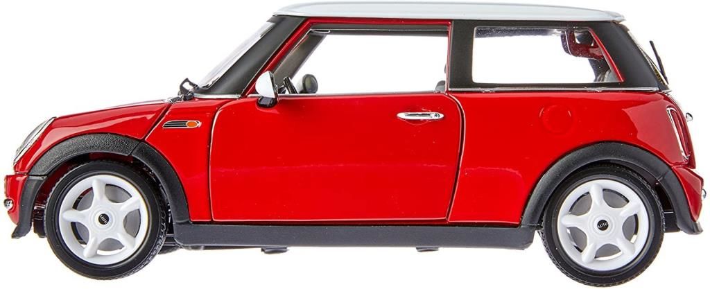 CLZ193 Nessiworld Bburago 1:18 Mini Cooper 2001 Kırmızı Model Araba