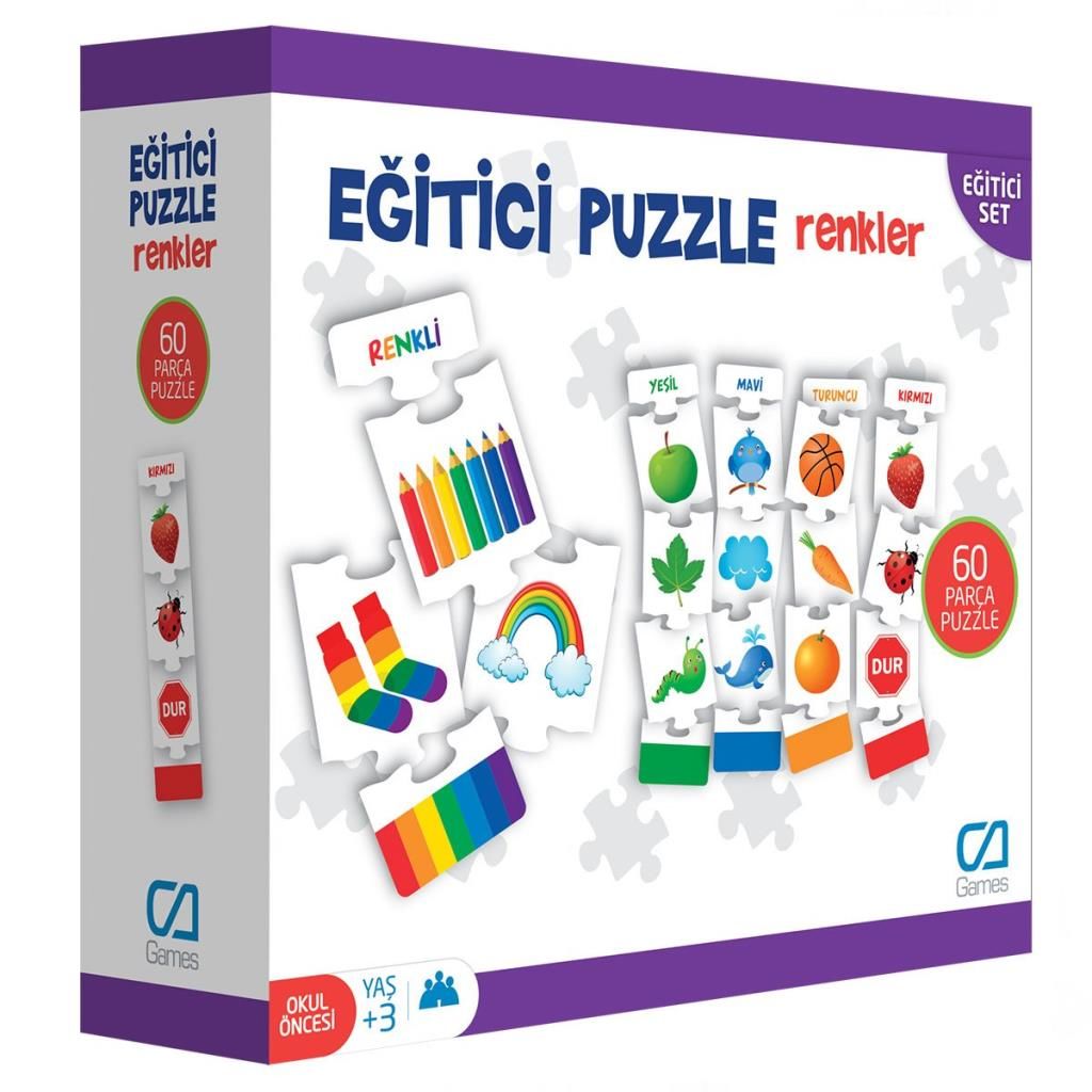 CLZ193 Eğitici Puzzle Renkler Eğitici Set