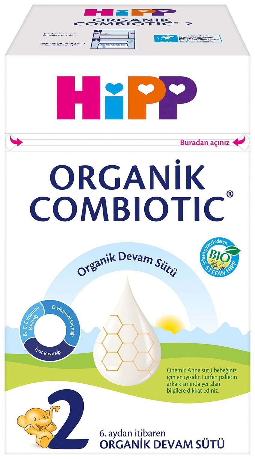 CLZ193  2 Organik Combiotic Bebek Sütü 800gr
