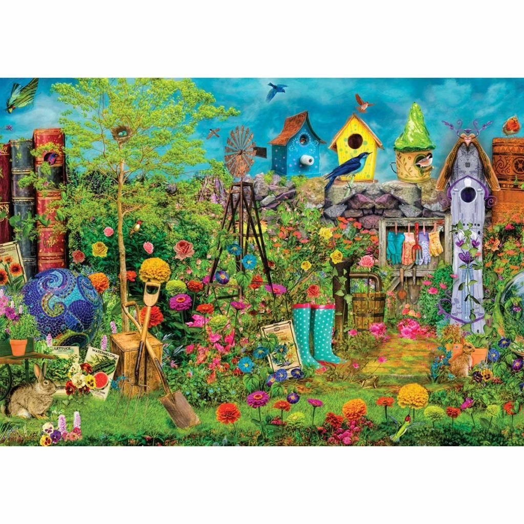 CLZ193 22009 Yaz Bahçesi Aimee Stewart 1500 Parça Art Gallery Puzzle -KS Puzzle