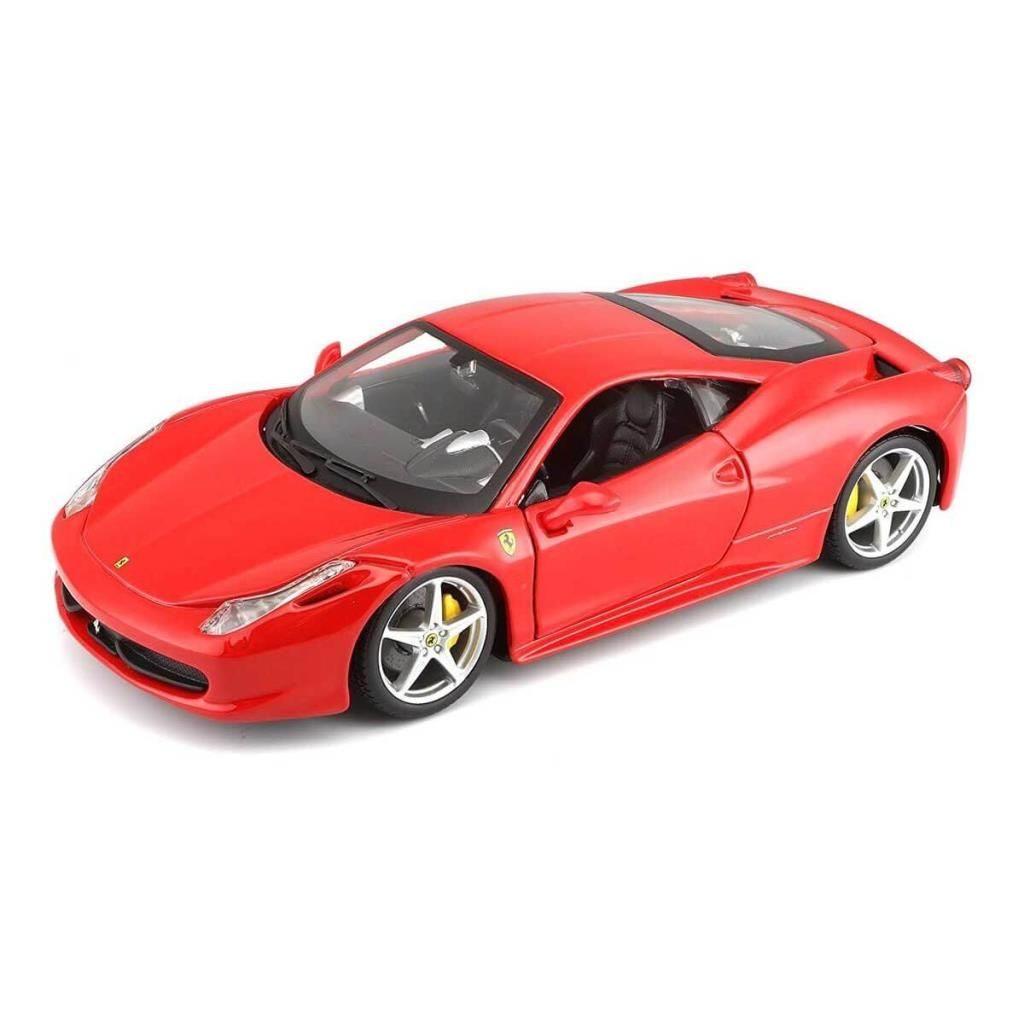CLZ193 Nessiworld Bburago 1:24 Ferrari 458 Italia Kırmızı Model Araba