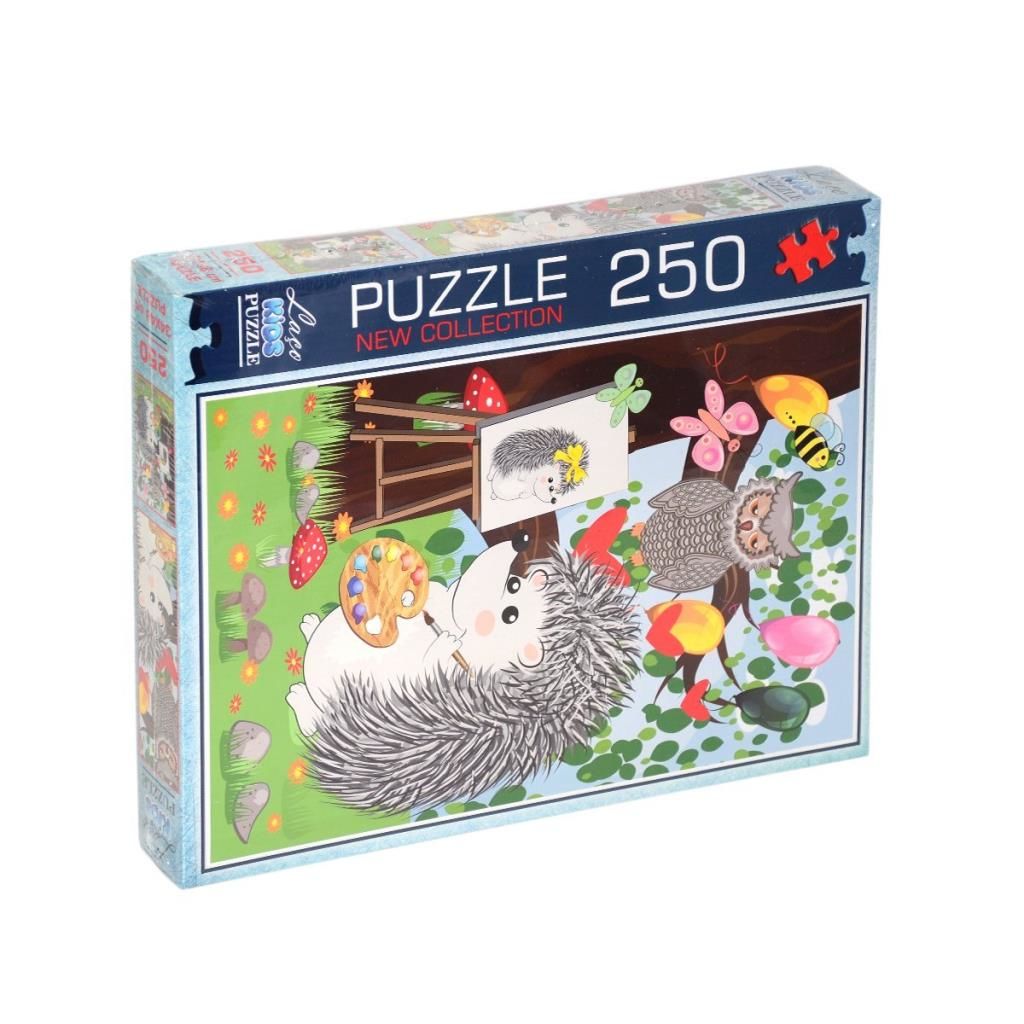 CLZ193 7189 Laço, Ressam Kirpi 250 Parça Puzzle