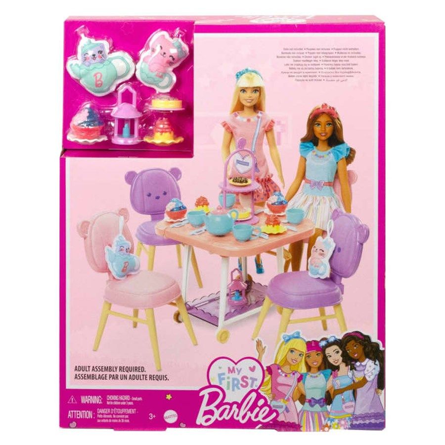CLZ193 İlk Barbie Bebeğim Çay Partisi Oyun Seti