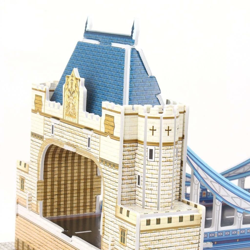 CLZ193 Nessiworld National Geographic 120 Parça 3D Puzzle Tower Köprüsü